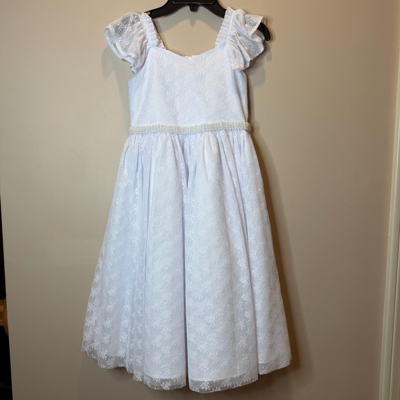 bonnie jean lace dress Bonnie Jean Girls 7-16 Sequin Lace Party Dress